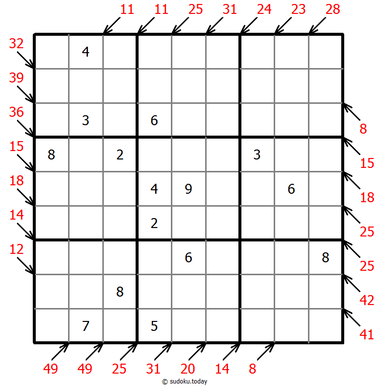 Little killer sudoku