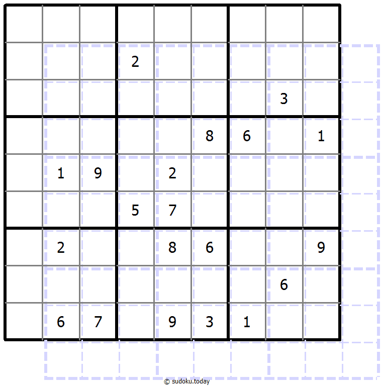 Sudoku sobreposto