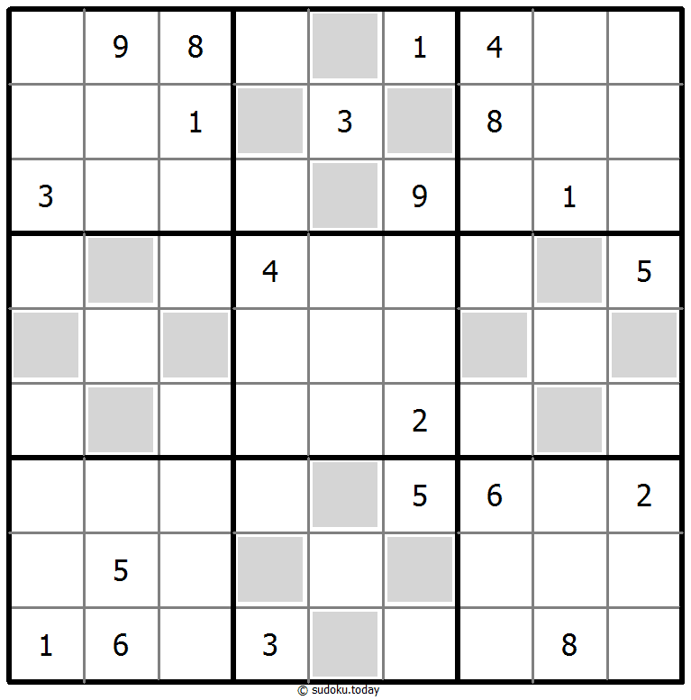 Even Sudoku 1 May 2026