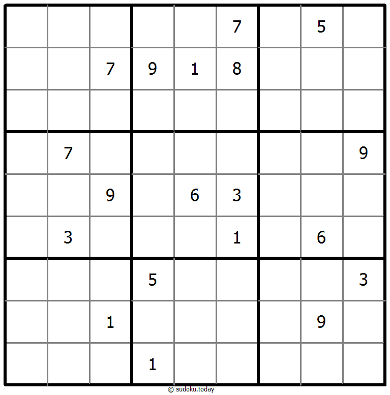 Give me Five Sudoku 2026-01-26