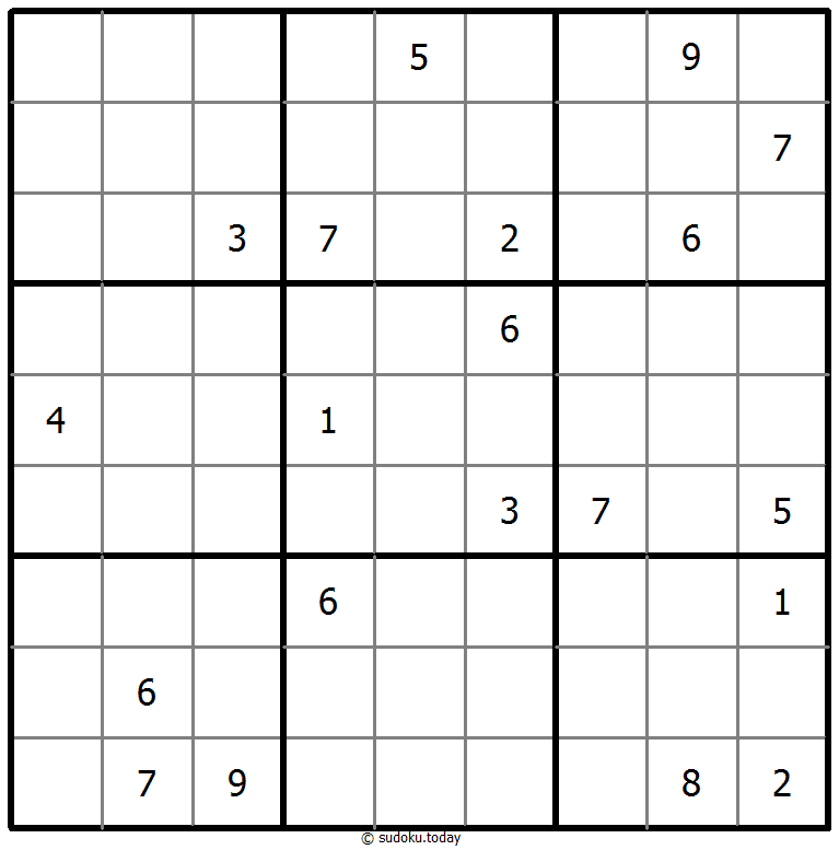 Sudoku Sans Cinq #40280