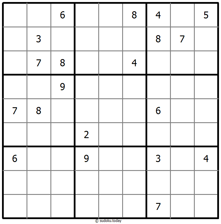 Sudoku Sans Cinq #40291