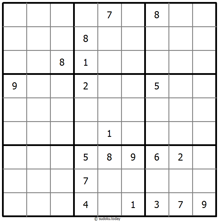 Sudoku Sans Cinq #40569