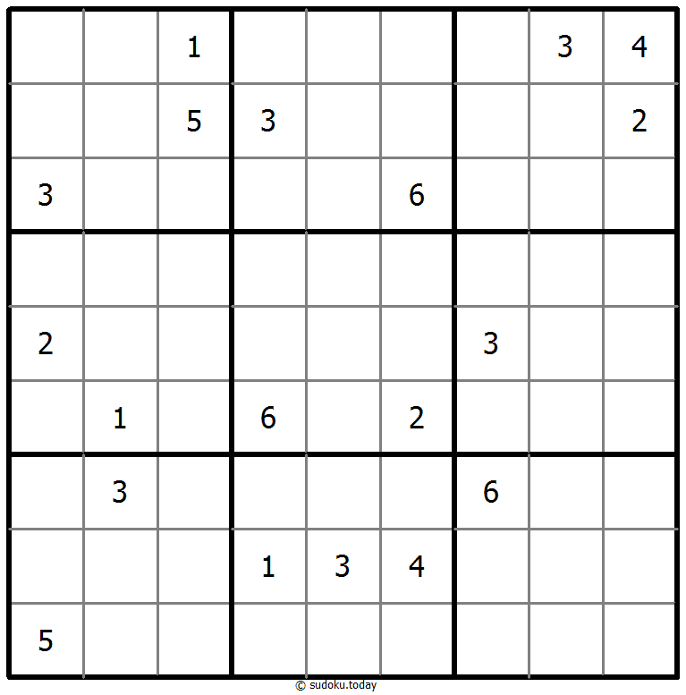 Give me Five Sudoku