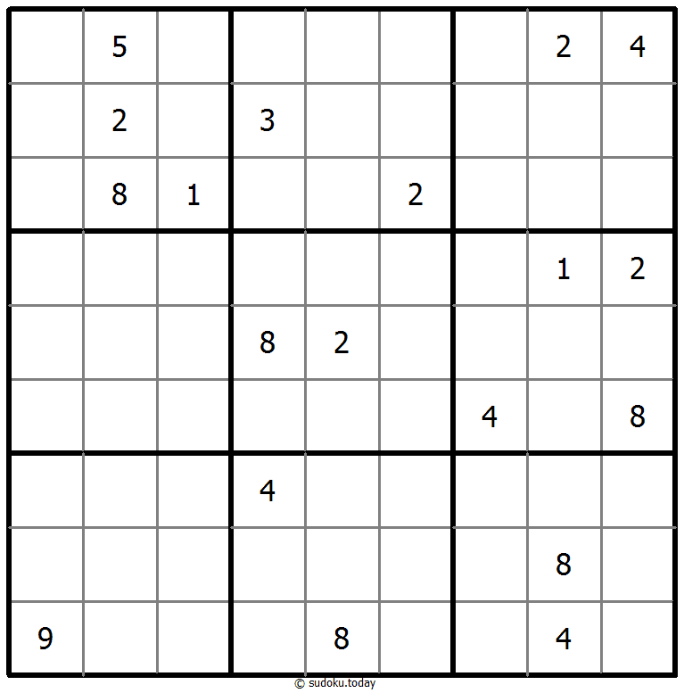 Sudoku Sans Cinq #40591