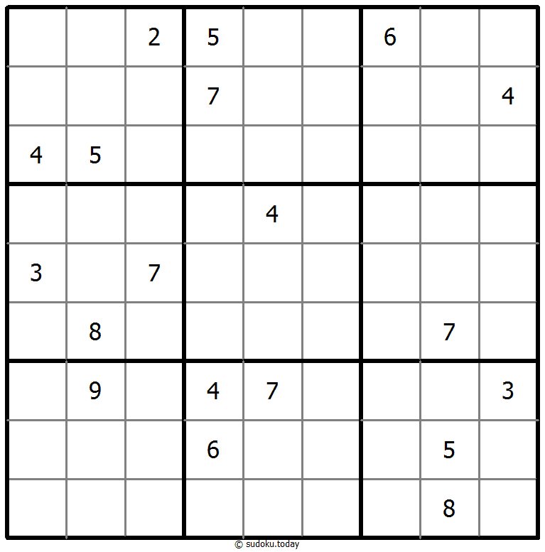 Give me Five Sudoku