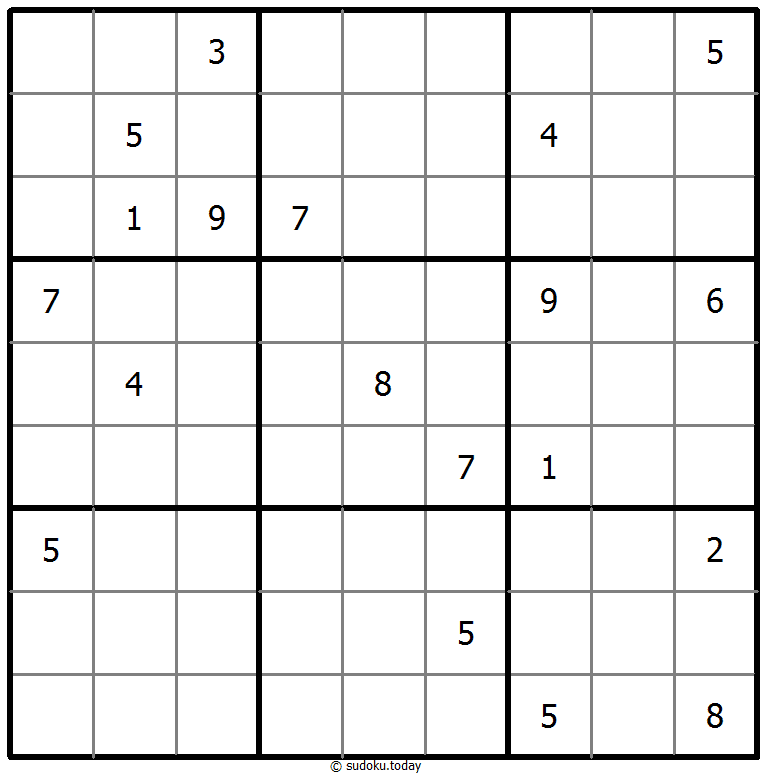 Sudoku Sans Cinq #40746