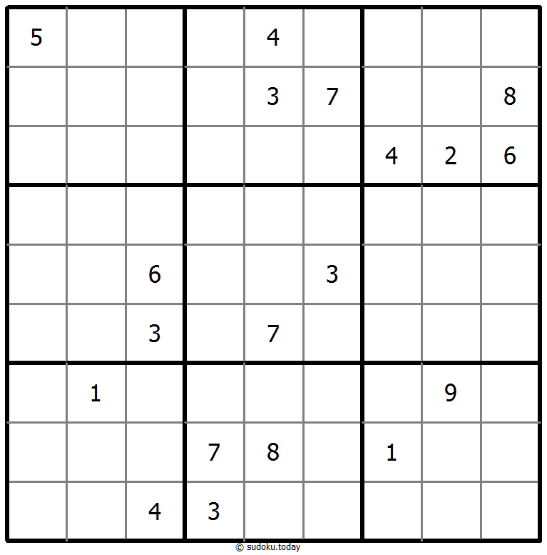 Give me Five Sudoku 20-November-2020