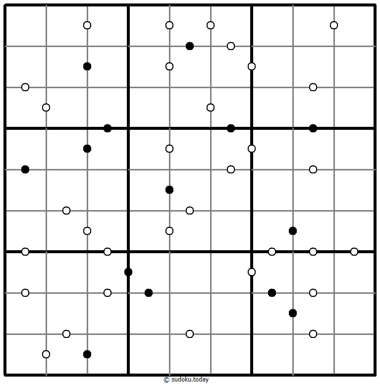 Kropki Sudoku
