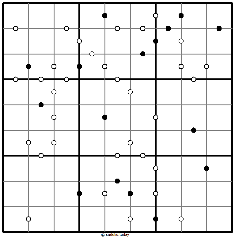 Kropki Sudoku
