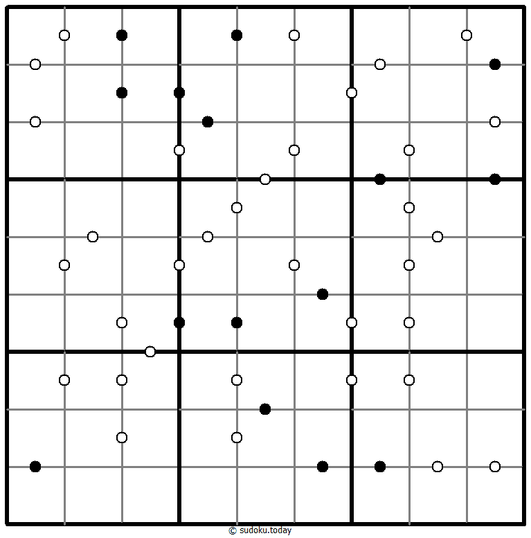 Kropki Sudoku