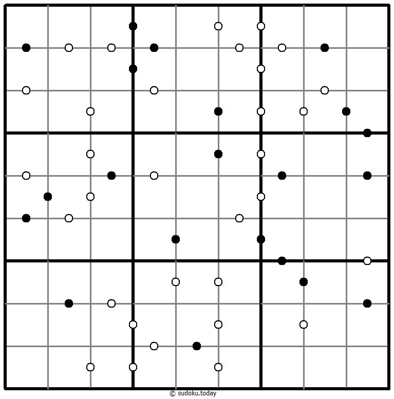 Kropki Sudoku