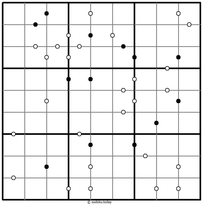 Kropki Sudoku 11-January-2021