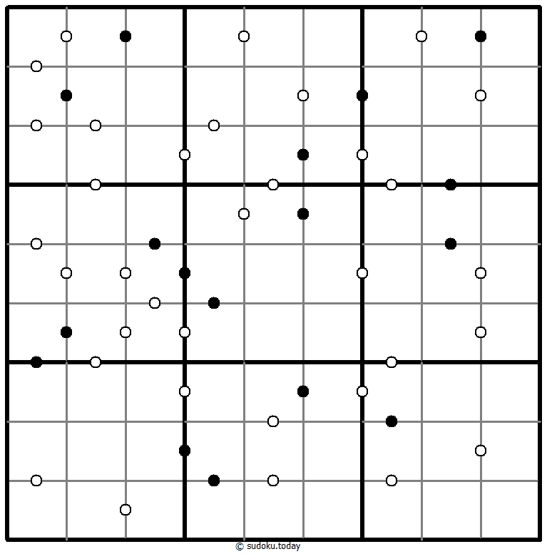 Kropki Sudoku 23-September-2020