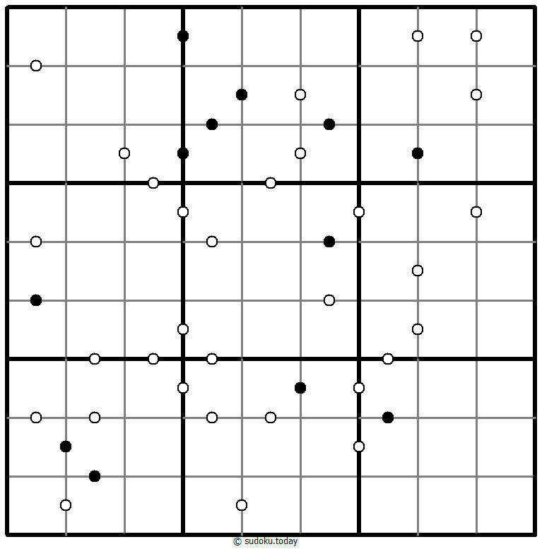 Sudoku Kropki