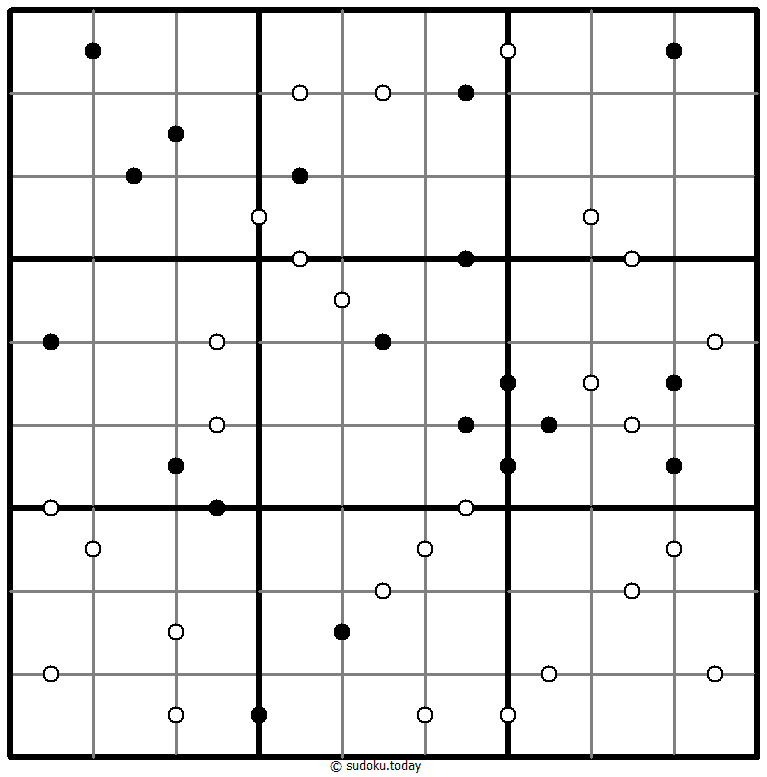 Kropki Sudoku