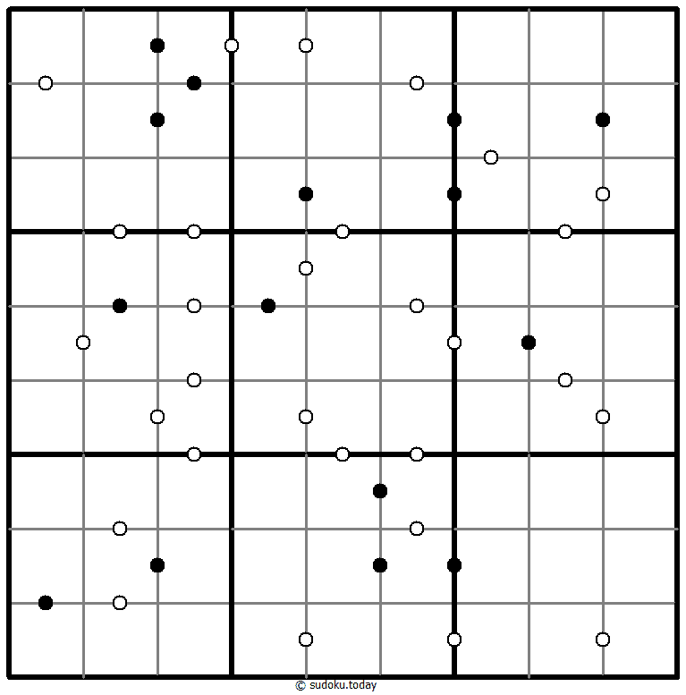 Kropki Sudoku