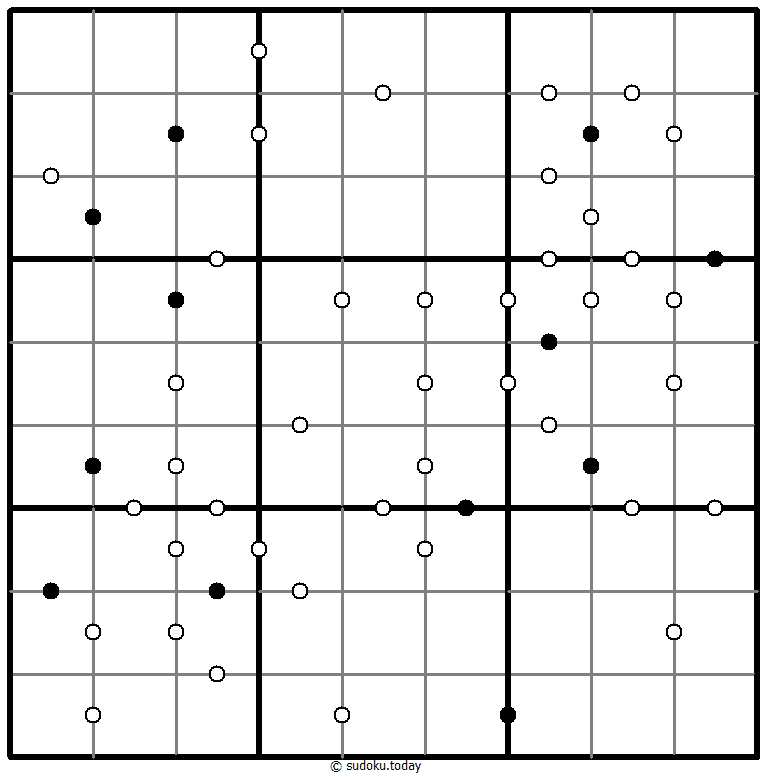 Kropki Sudoku
