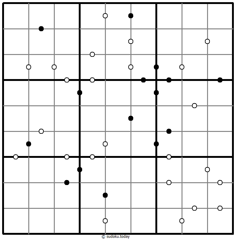 Kropki Sudoku