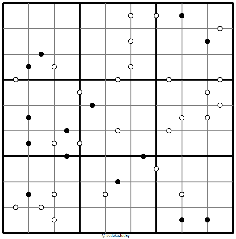 Kropki Sudoku 27-February-2021