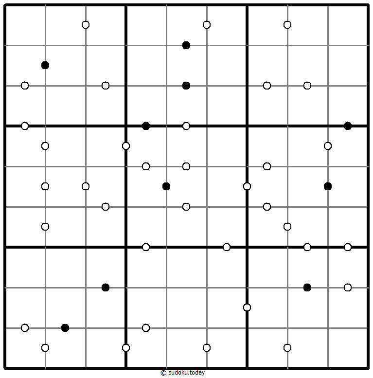 Kropki Sudoku