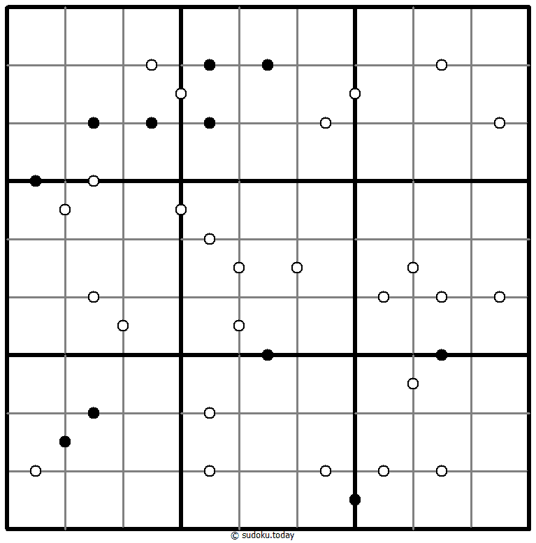 Kropki Sudoku