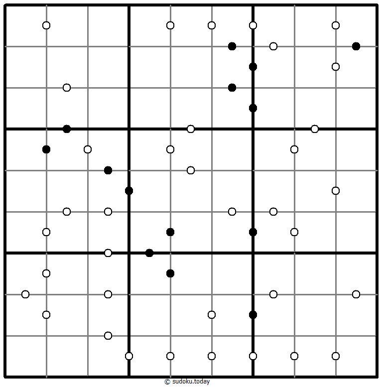 Kropki Sudoku