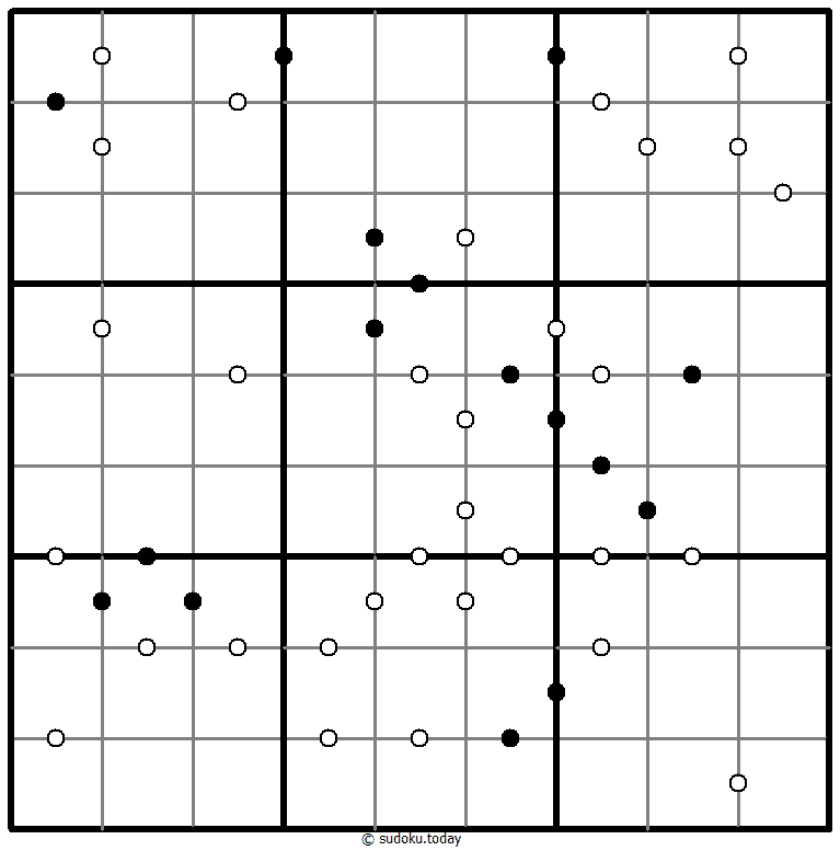 Kropki Sudoku 1-November-2020
