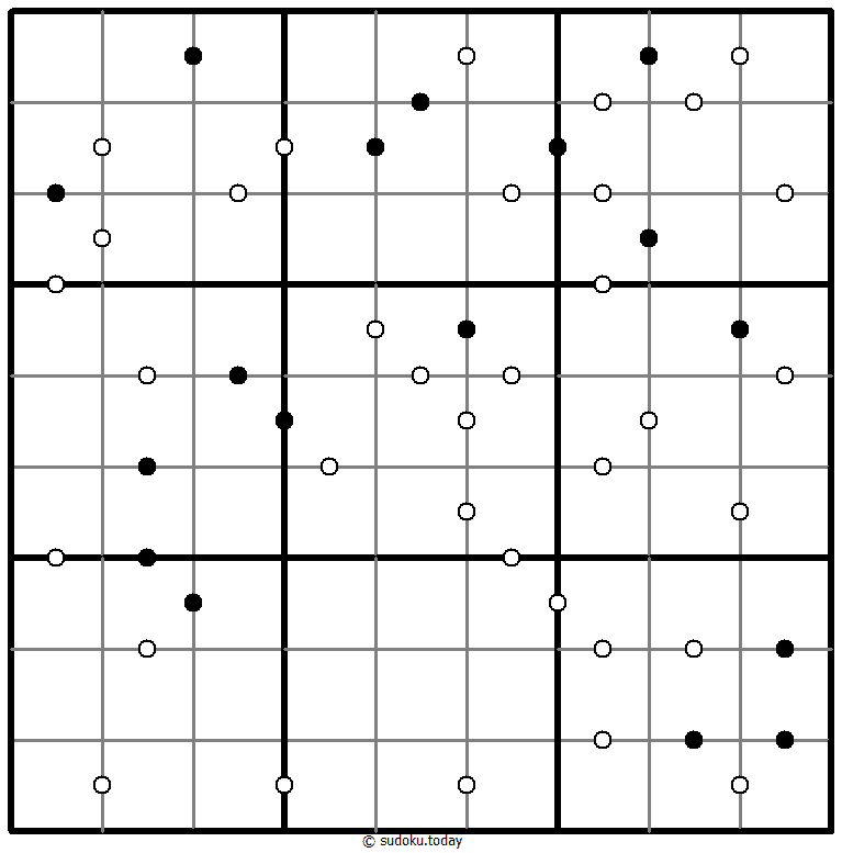 Kropki Sudoku