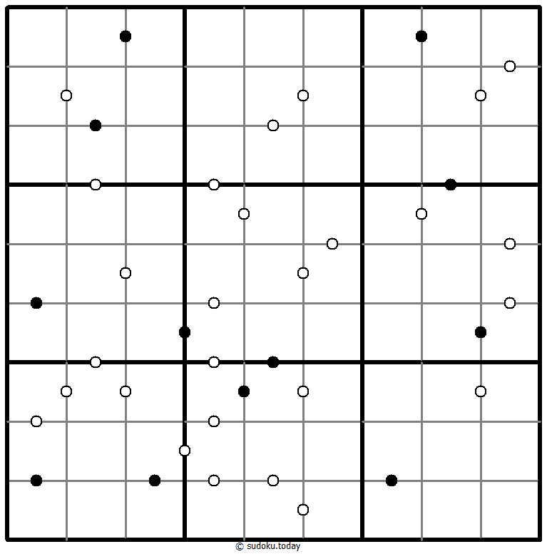 Kropki Sudoku