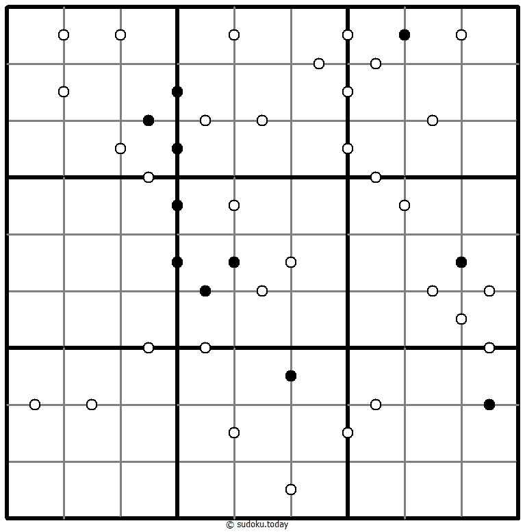 Kropki Sudoku 26-September-2020