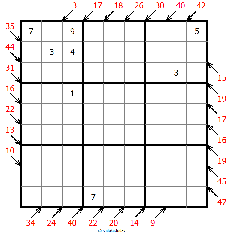 Little killer sudoku 12-September-2021
