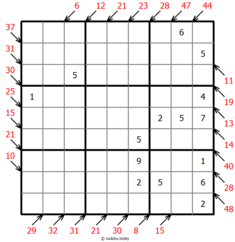 little killer sudoku