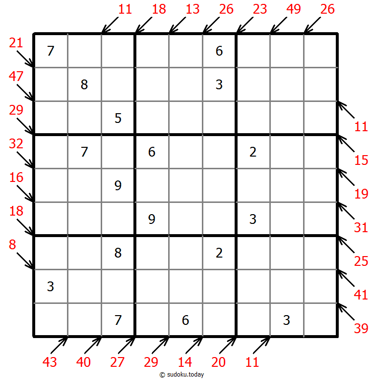 Little killer sudoku 20 November 2025