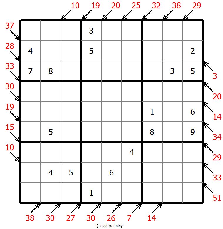 Little killer sudoku