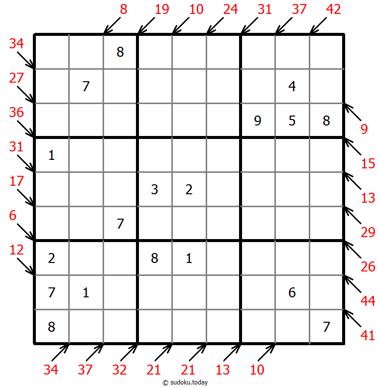 Little killer sudoku 19 December 2025