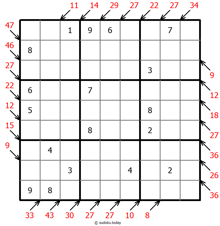 Little killer sudoku