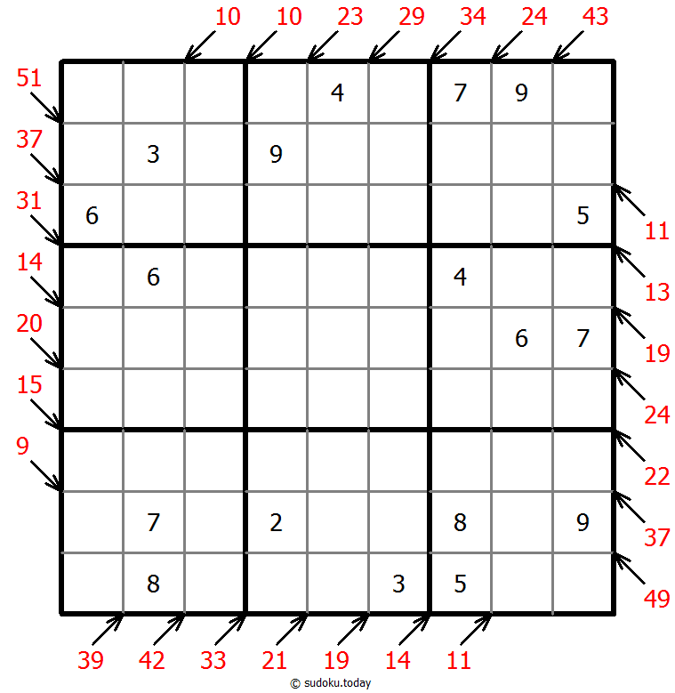 Little killer sudoku