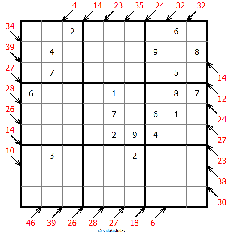 Little killer sudoku