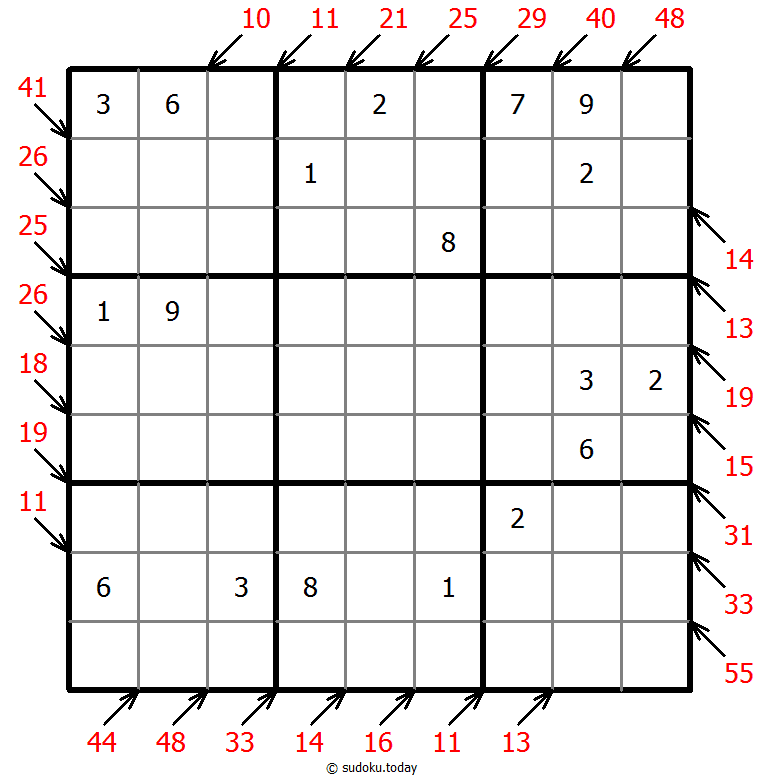 Little killer sudoku