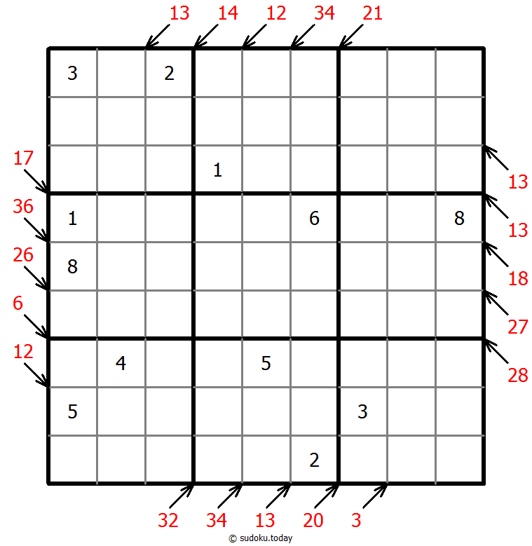 Little killer sudoku