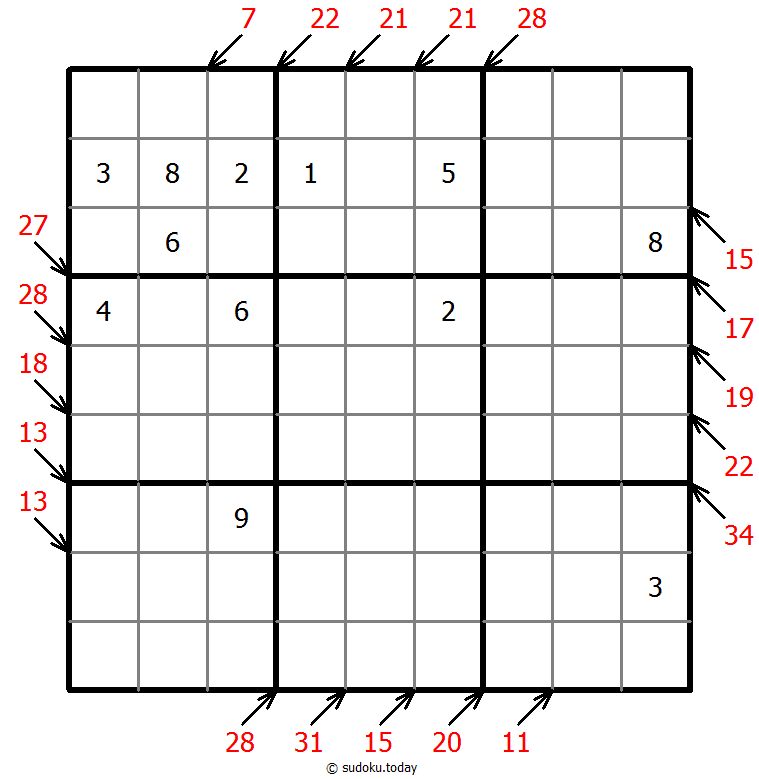 Little killer sudoku