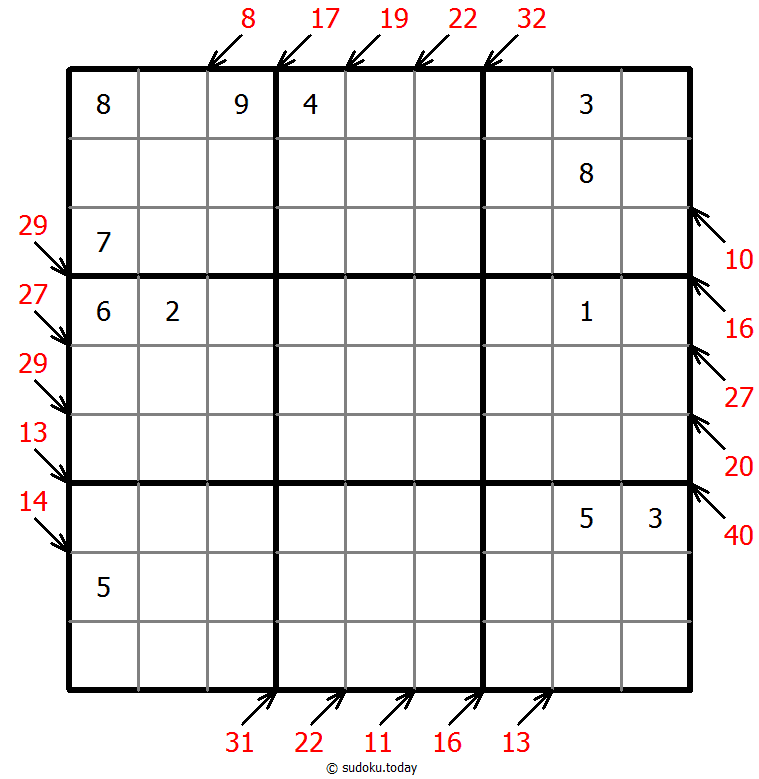 Little killer sudoku