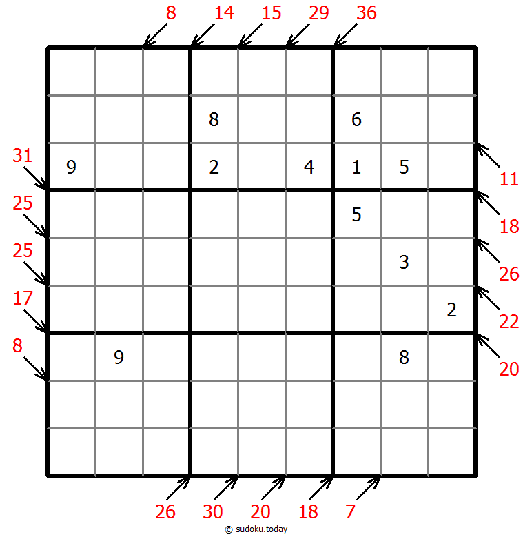 Little killer sudoku