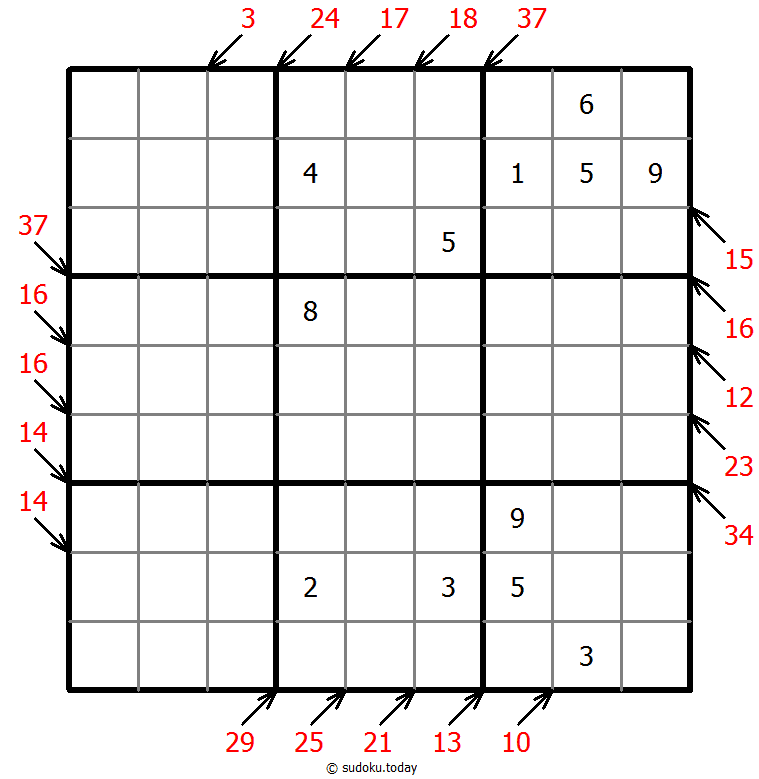 Little killer sudoku 28-September-2021
