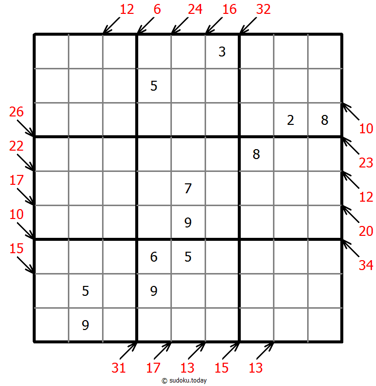 Little killer sudoku 14 November 2025