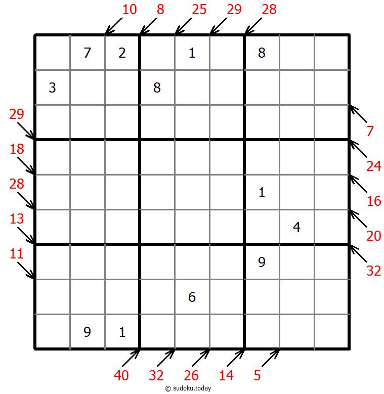 Little killer sudoku