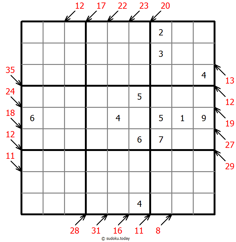 Little killer sudoku