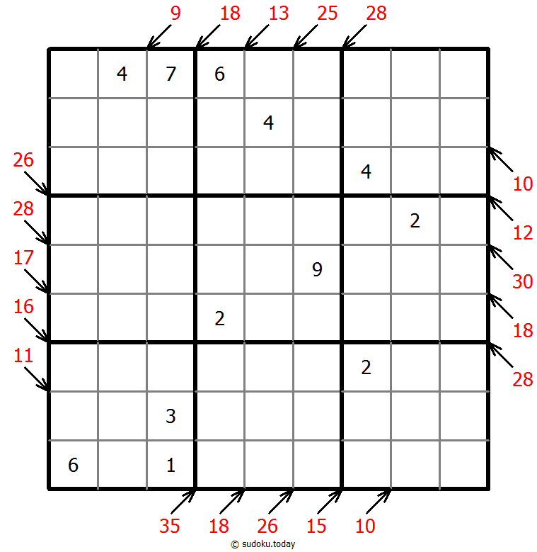 Little killer sudoku