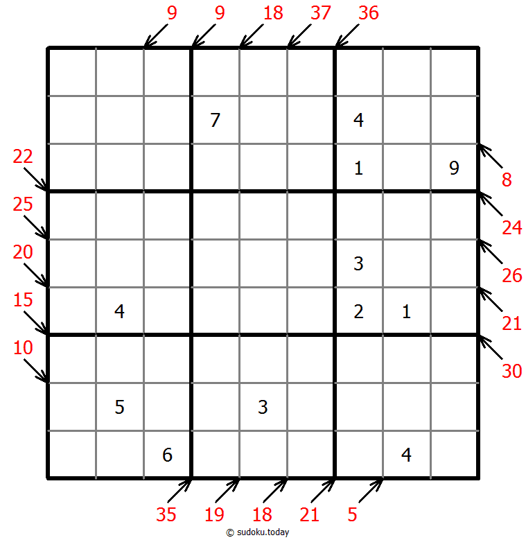little killer sudoku